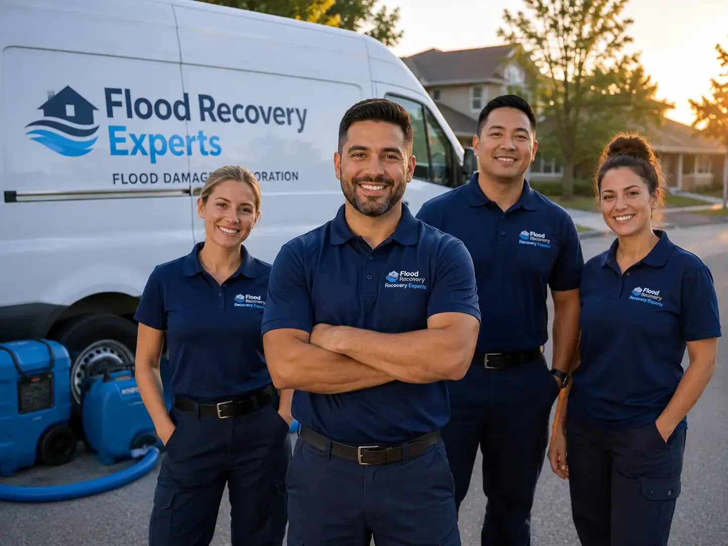 Flood Damage Cleanup company in Reddell, LA